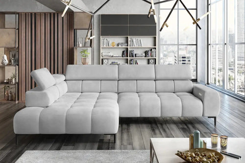 Canapé d'angle convertible électrique IMPERIAL L - 300 x 216 cm - WERSAL