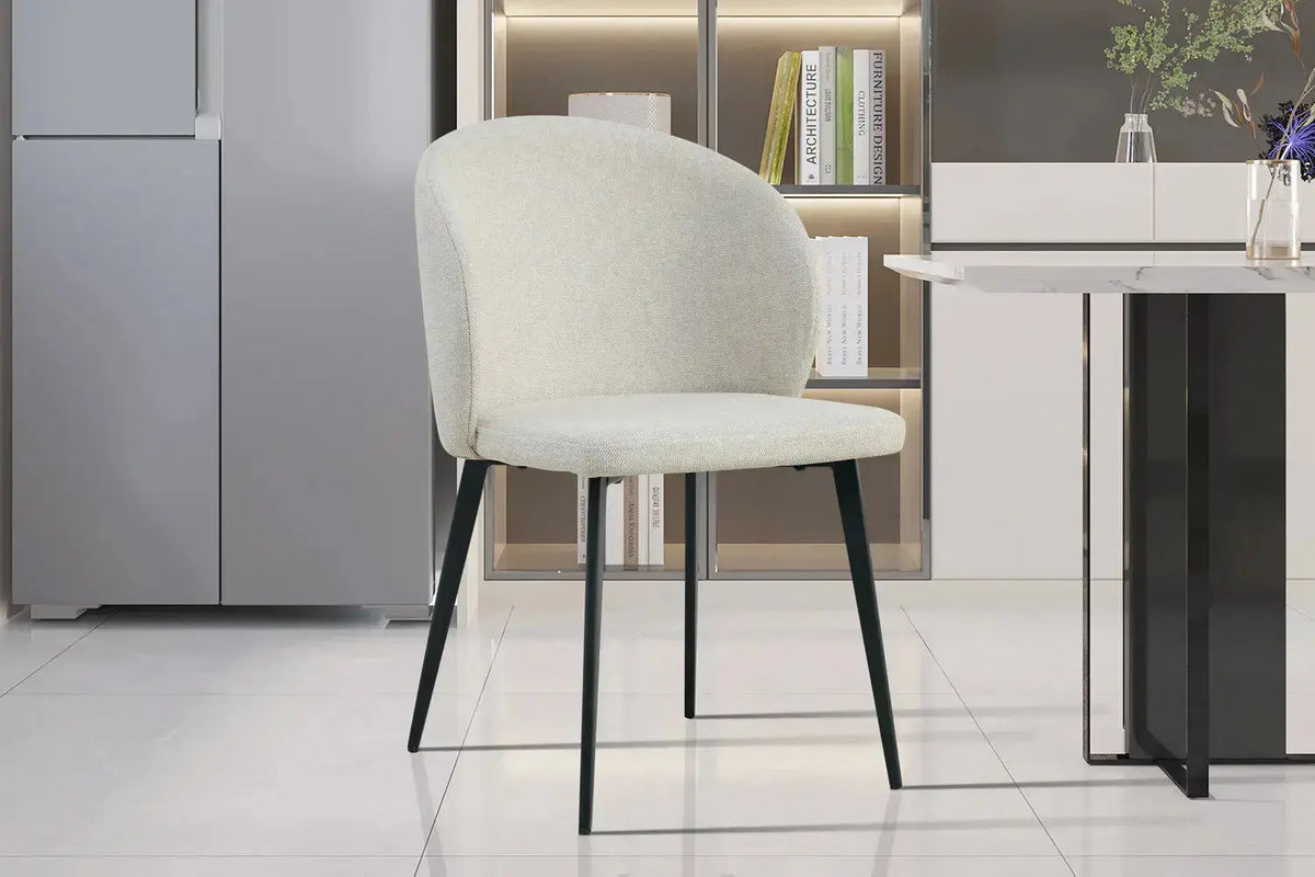 Chaise de salle à manger confortable pour le dos TINA - TIKAYLA