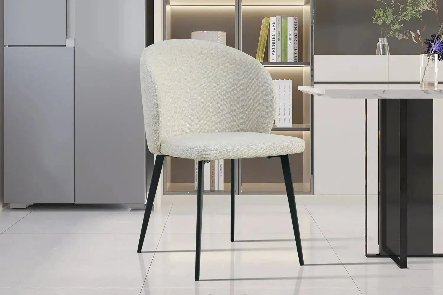 Chaise de salle à manger confortable pour le dos TINA - TIKAYLA