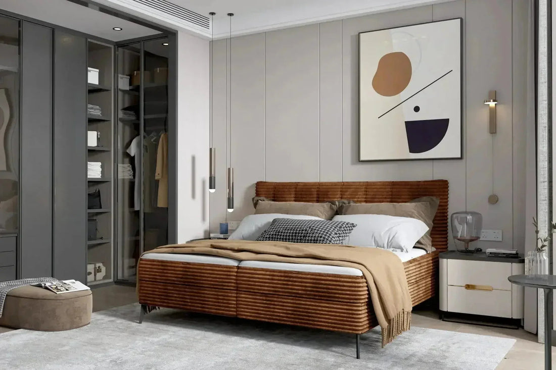 Guide complet du lit avec rangement 180x200 cm beige en 2026 TIKOYA