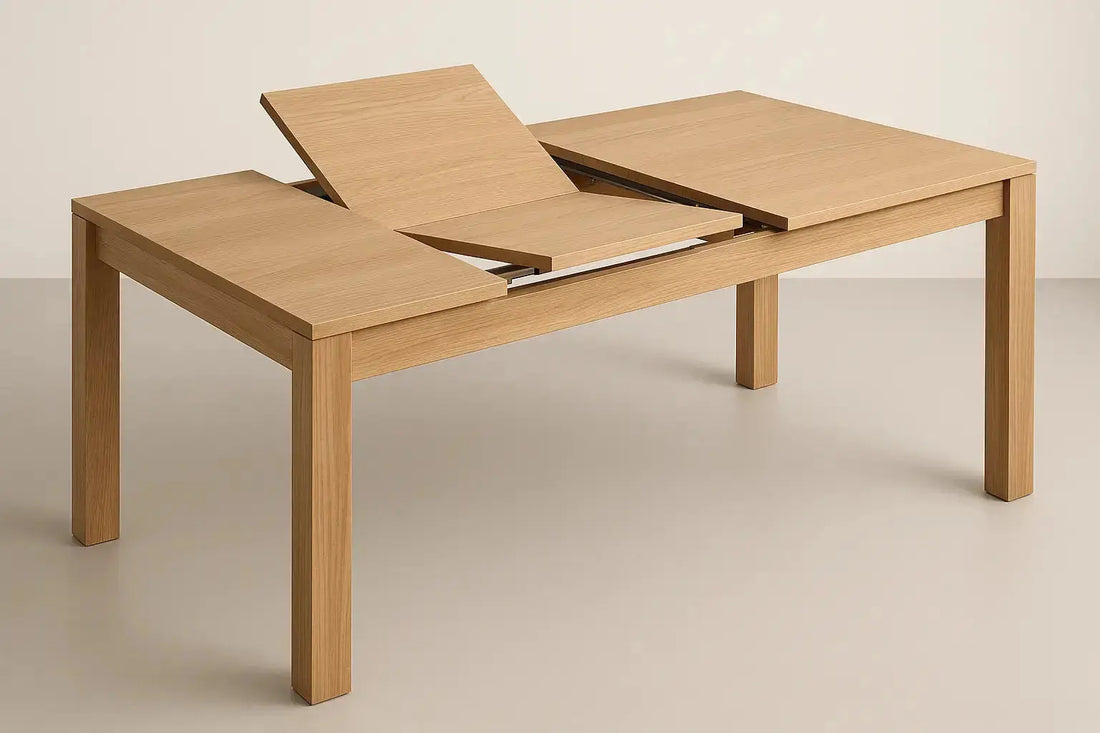 Table à manger extensible : guide de choix des formes, dimensions et mécanismes - TIKAYLA