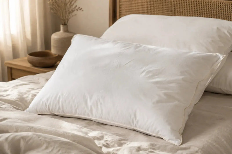 Oreiller moelleux CIRRUS en duvet de canard français