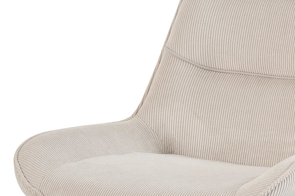 AMELIA - Lot de Chaises de Salle à Manger - 53 x 61 cm - Sable ROUSSEAU