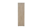 Armoire 2 portes avec miroir MARCO sonoma - 80 cm - TIKAYLA