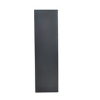 Armoire 3 portes avec miroir MARCO gris foncé - 120 cm - TIKAYLA