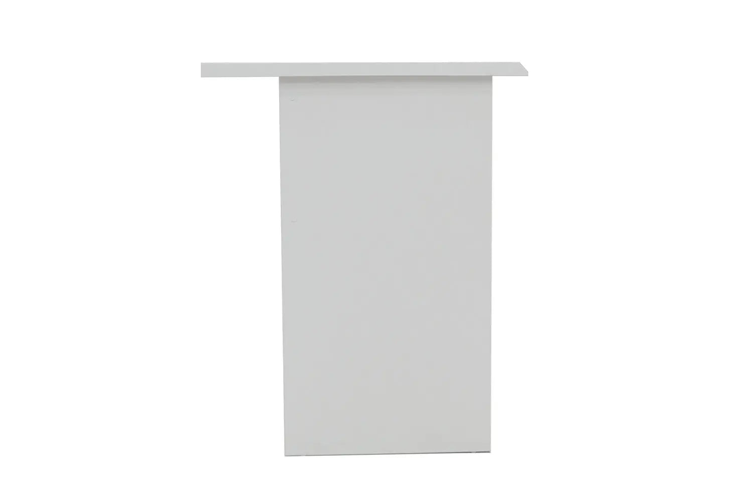 Detail des tiroirs du bureau MATIS finition blanche - TIKAYLA
