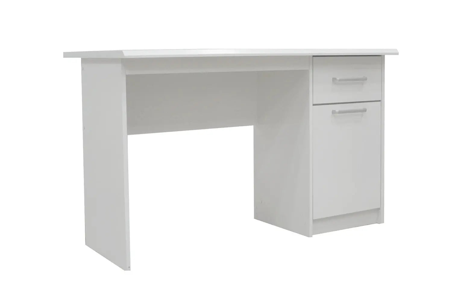 Bureau MILO blanc en situation dans un espace de travail - TIKAYLA