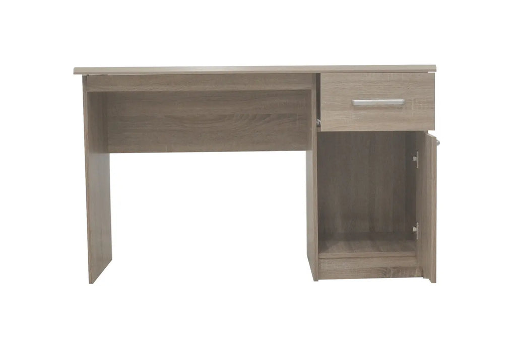 Porte ouverte du bureau MILO finition sonoma - TIKAYLA