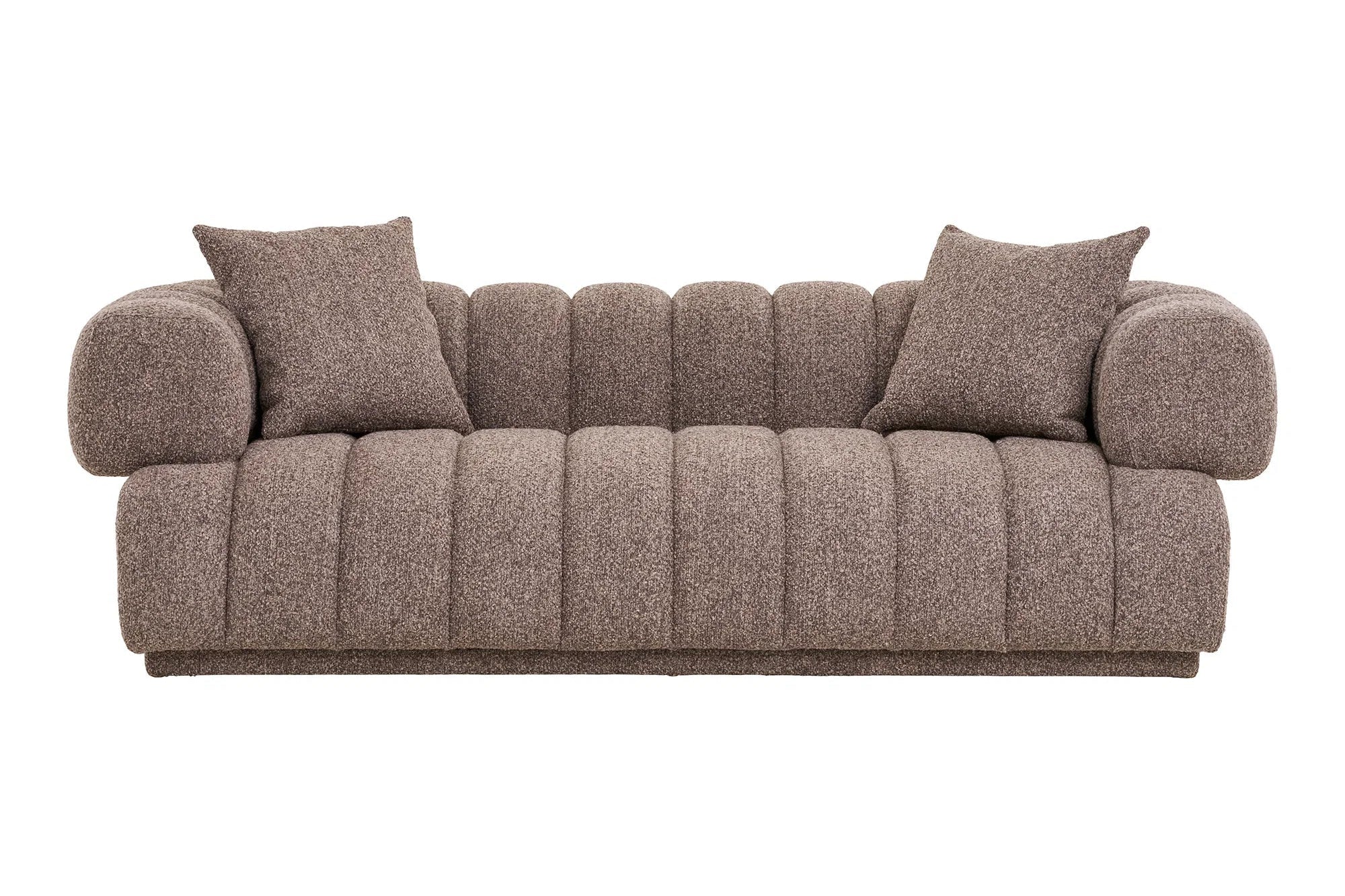 Canapé Droit AURORA Marron - 226 x 106 cm HOUSE NORDIC