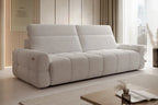 Canapé droit convertible électrique TORINO BIGSOFA - 264 x 109 cm - WERSAL