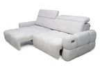 Canapé droit convertible électrique TORINO BIGSOFA - 264 x 109 cm - WERSAL