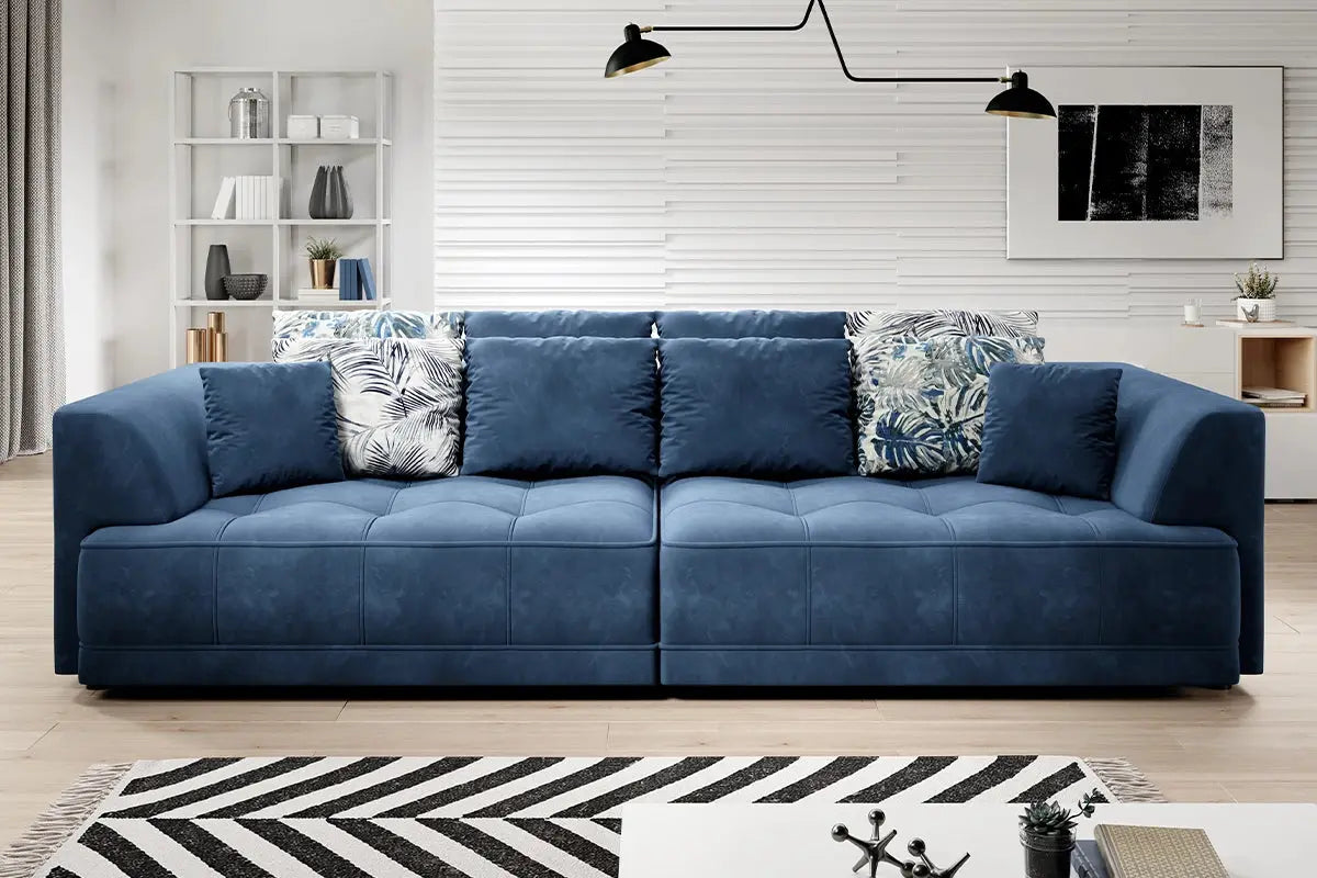 Canapé droit convertible LIVORNO Big Sofa, 302 cm - TIKAYLA