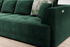Canapé droit convertible électrique LIVORNO BIG SOFA - 302 x 136 cm - WERSAL
