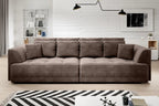Canapé droit convertible électrique LIVORNO BIG SOFA - 302 x 136 cm - WERSAL