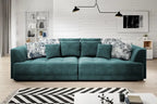Canapé droit convertible électrique LIVORNO BIG SOFA - 302 x 136 cm - WERSAL