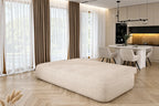 Canapé Droit Convertible avec Coffre de Rangement PIVOINE - 235 x 108 cm WERSAL