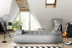 Canapé droit convertible avec rangement CORTINA - 197 x 94 cm - WERSAL