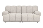 Canapé Droit Modulable 2 places Sable TAZA - 190 x 95 cm HOUSE NORDIC