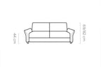 Canapé lit LYRA avec matelas intégré - WERSAL