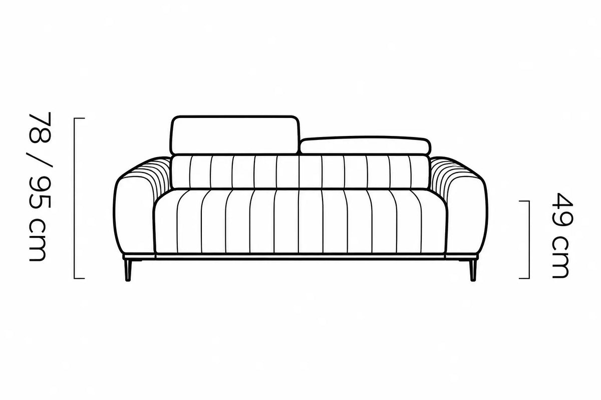 Canapé Lit ORION Matelas Intégré - Couchage 120/140/160 x 198 cm WERSAL