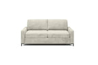 Canapé-Lit en Tissu Côtelé Beige TINO SOFA - 167 x 97 cm WERSAL