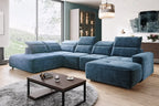 Canapé panoramique convertible électrique MAGELLAN XL - 376 x 227 x 182 cm - WERSAL