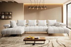 Canapé panoramique convertible électrique PULSAR XL - 371 x 210 x 180 cm - WERSAL