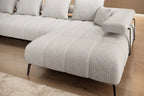 Canapé panoramique convertible électrique PULSAR XL - 371 x 210 x 180 cm - WERSAL