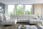 Canapé panoramique convertible électrique IMPERIAL XL - 385 x 216 x 177 cm - WERSAL