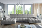Canapé panoramique convertible électrique IMPERIAL XL - 385 x 216 x 177 cm - WERSAL