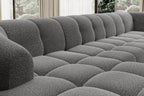 Canapé panoramique convertible électrique SAVONA XL - 355 x 205 x 183 cm - WERSAL