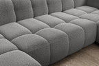 Canapé panoramique convertible électrique SAVONA XL - 355 x 205 x 183 cm - WERSAL