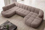 Canapé panoramique convertible électrique SAVONA XL - 355 x 205 x 183 cm - WERSAL