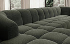 Canapé panoramique convertible électrique SAVONA XL - 355 x 205 x 183 cm - WERSAL