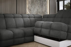 Canapé panoramique convertible électrique VOLTERRA XL - 400 x 217 x 171 cm - WERSAL