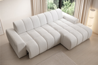 Canapé d'Angle Convertible Électrique FAENZA - 266 x 170 cm