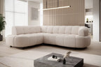 Canapé d'angle convertible électrique SAVONA L - 271 x 205 cm - WERSAL