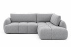 Canapé d'Angle Convertible avec Coffre de Rangement GLYCINE L - 269 x 205 cm WERSAL