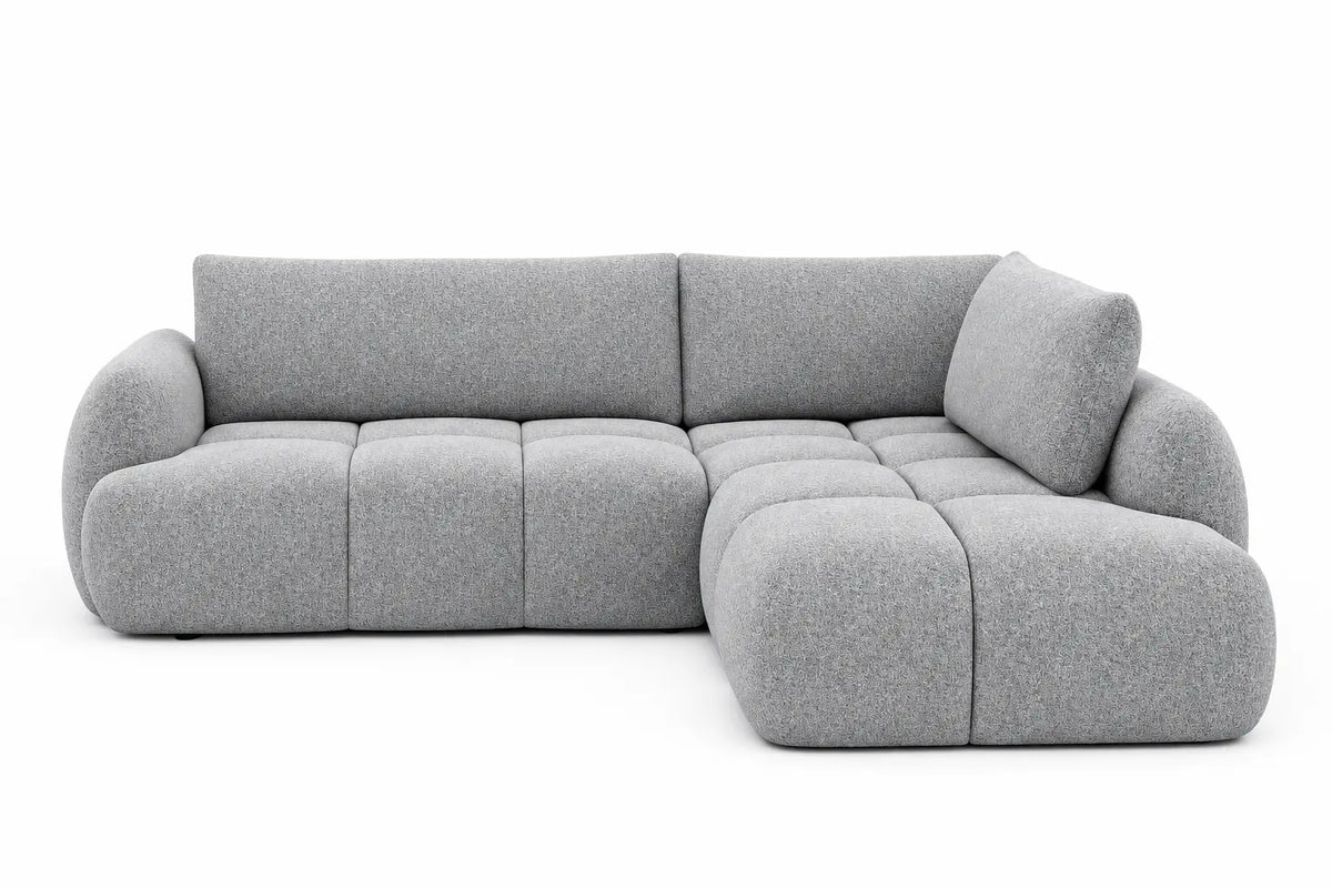 Canapé d'Angle Convertible avec Coffre de Rangement GLYCINE L - 269 x 205 cm WERSAL