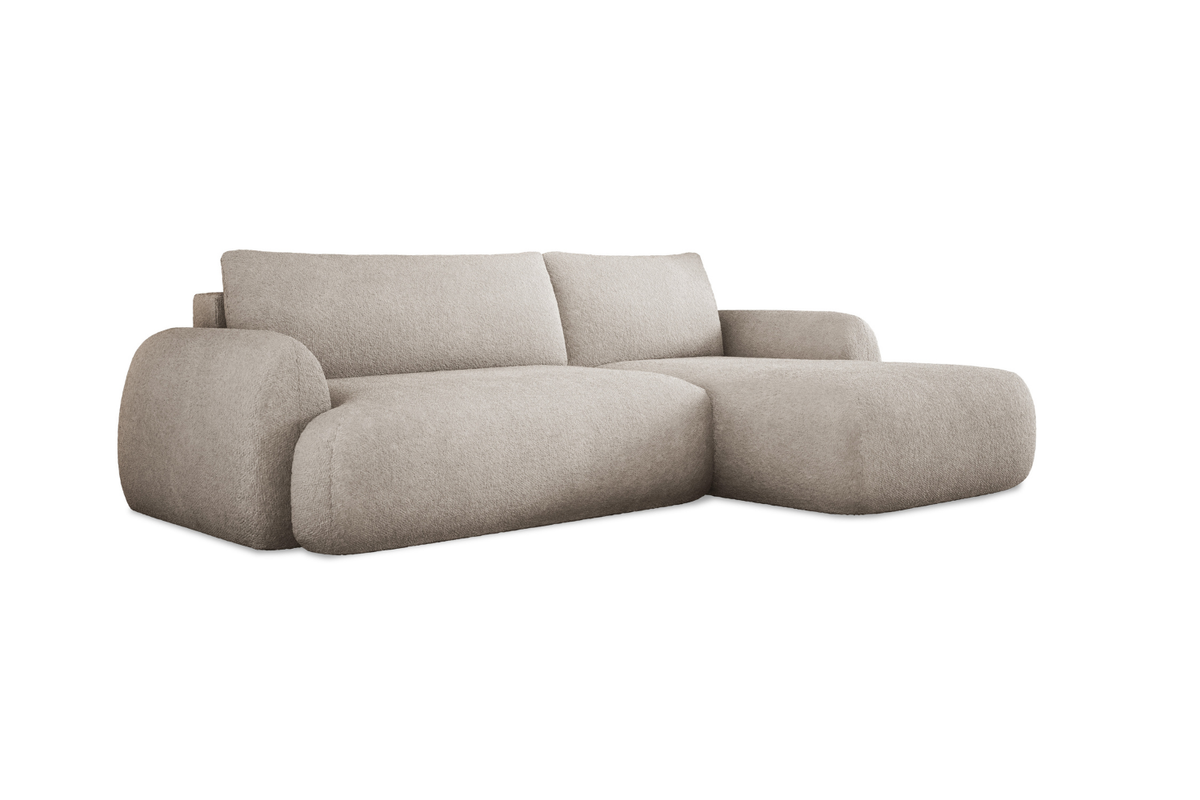 Canapé d'Angle Convertible avec Coffre de Rangement MYOSOTIS - 273 x 183 cm