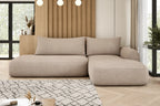 Canapé d'Angle Convertible avec Coffre de Rangement PIVOINE S - 300 x 183 cm WERSAL