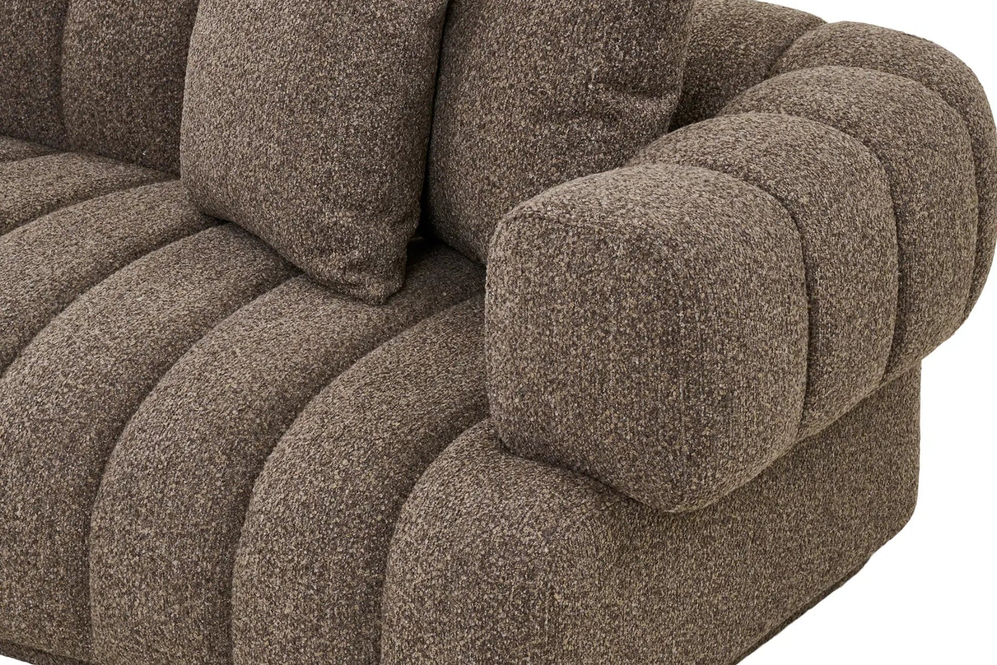 Canapé d'angle AURORA Marron - 293 x 160 cm HOUSE NORDIC