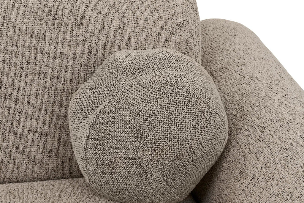 Canapé d'angle CLYDE Gris Pierre - 300 x 177 cm HOUSE NORDIC