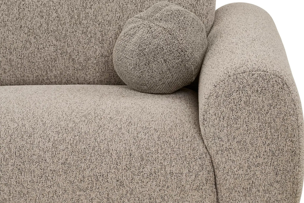 Canapé d'angle CLYDE Gris Pierre - 300 x 177 cm HOUSE NORDIC