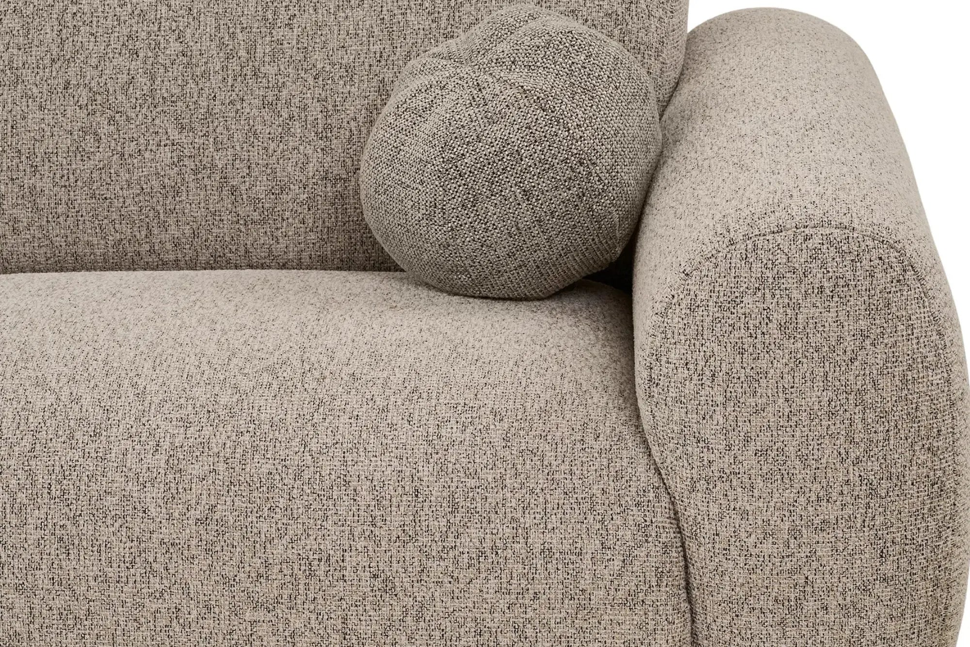 Canapé d'angle CLYDE Gris Pierre - 300 x 177 cm HOUSE NORDIC