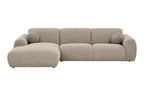 Canapé d'angle CLYDE Gris Pierre - 300 x 177 cm HOUSE NORDIC
