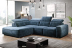 Canapé d'angle convertible électrique MAGELLAN L - 296 x 227 cm - WERSAL