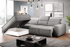 Canapé d'angle convertible électrique MAGELLAN L - 296 x 227 cm - WERSAL