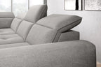 Canapé d'angle convertible électrique MAGELLAN L - 296 x 227 cm - WERSAL