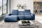 Canapé d'angle convertible électrique MAGELLAN S - 275 x 182 cm - WERSAL